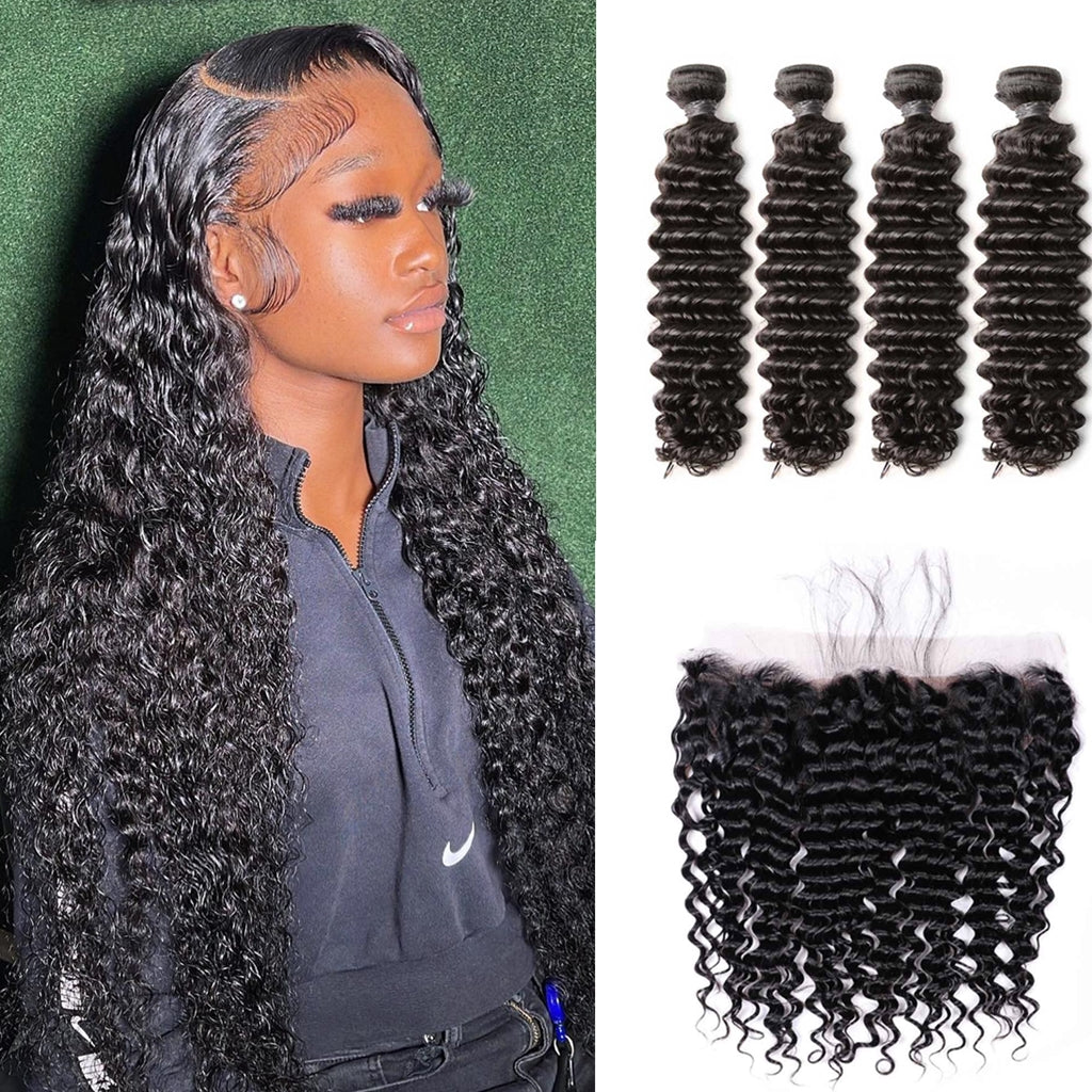 4 bundles lace frontal outlet